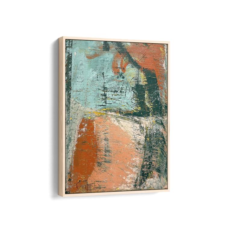 Original Abstract Expressionism Abstract Painting by Shateek Brown