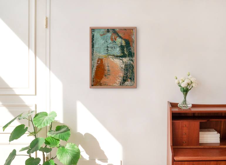 Original Abstract Expressionism Abstract Painting by Shateek Brown
