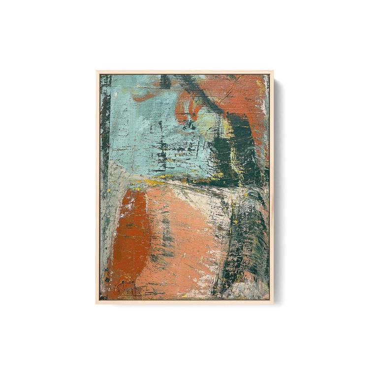 Original Abstract Expressionism Abstract Painting by Shateek Brown