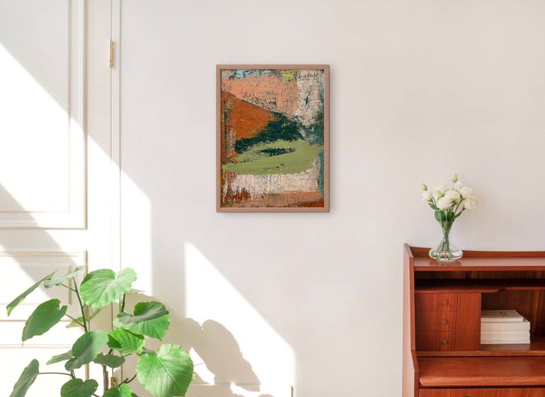 Original Abstract Expressionism Abstract Painting by Shateek Brown