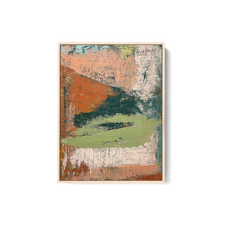 Original Abstract Expressionism Abstract Painting by Shateek Brown