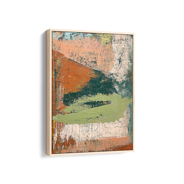 Original Abstract Expressionism Abstract Painting by Shateek Brown