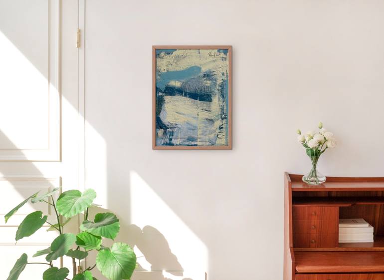 Original Abstract Expressionism Abstract Painting by Shateek Brown
