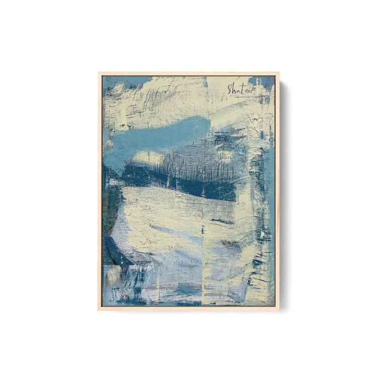 Original Abstract Expressionism Abstract Painting by Shateek Brown