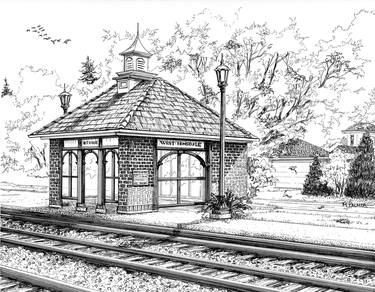 West Hinsdale Train Station thumb