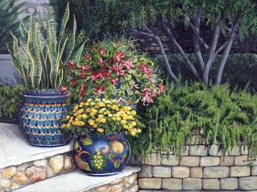 Original Still Life Paintings by Mary Palmer