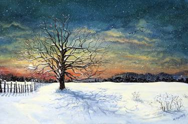 Original Realism Landscape Paintings by Mary Palmer