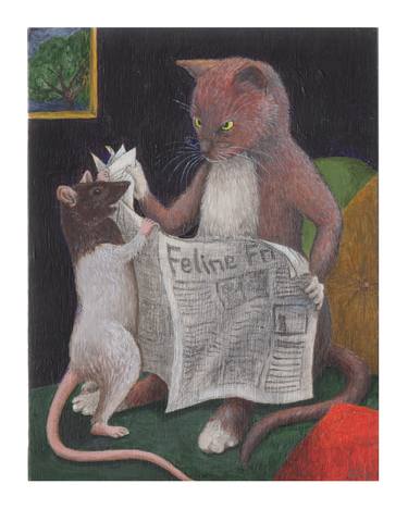 Print of Illustration Animal Paintings by Jennifer Fox-Venti