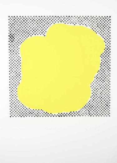 Black Dot With Yellow - Limited Edition of 10 thumb