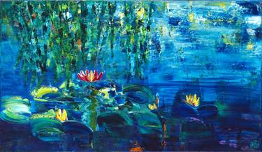 Original Impressionism Floral Paintings by Joelle Kem Lika
