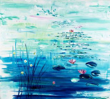Original Abstract Expressionism Nature Paintings by Joelle Kem Lika