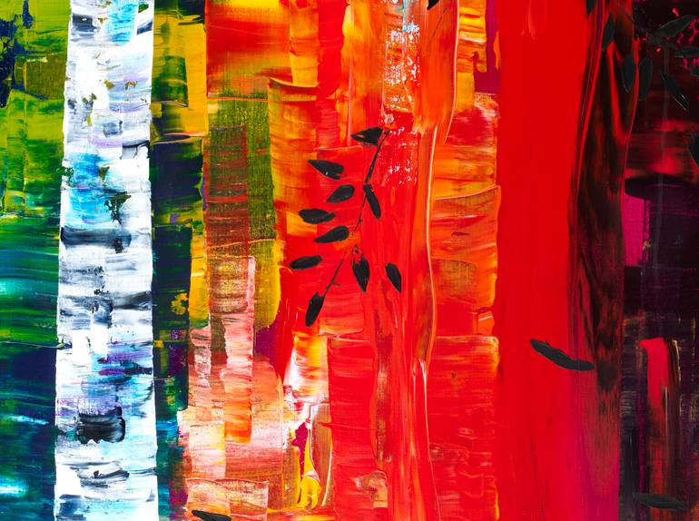 Original Abstract Painting by Joelle Kem Lika