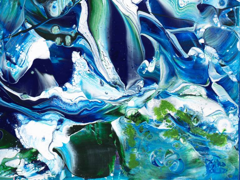 Original Abstract Expressionism Nature Painting by Joelle Kem Lika