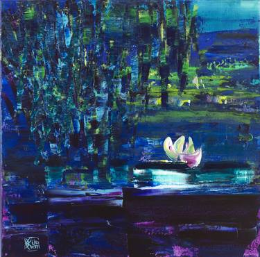 Print of Abstract Expressionism Garden Paintings by Joelle Kem Lika