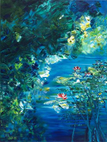 Original Impressionism Landscape Paintings by Joelle Kem Lika