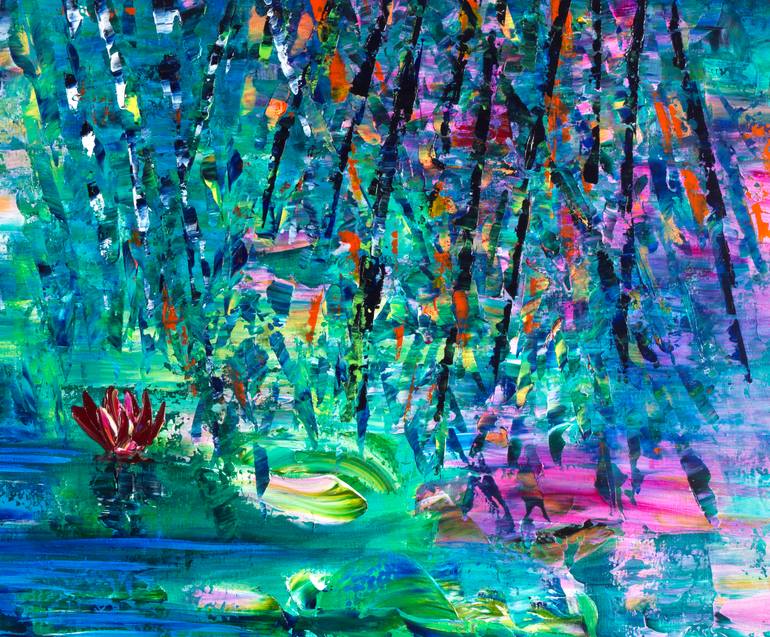 Original Impressionism Landscape Painting by Joelle Kem Lika