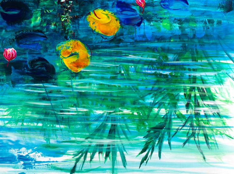 Original Impressionism Landscape Painting by Joelle Kem Lika