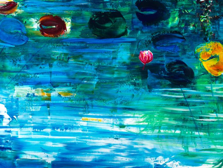 Original Impressionism Landscape Painting by Joelle Kem Lika