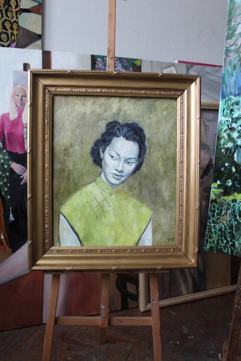 Original Impressionism Women Painting by Natalia Riabova