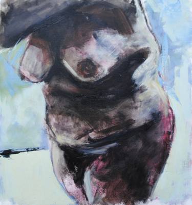 Original Conceptual Nude Paintings by Gabriela-Elena David