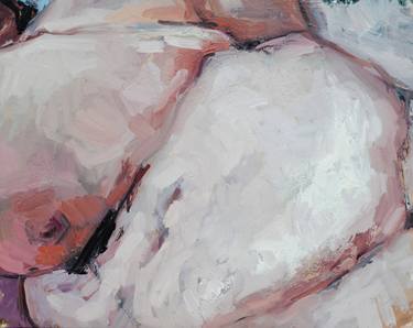 Original Conceptual Nude Paintings by Gabriela-Elena David