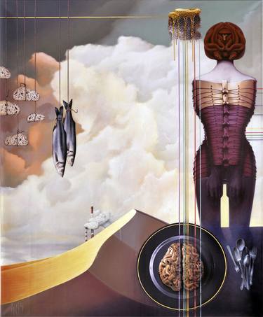 Original Surrealism World Culture Paintings by Ianis Lungu