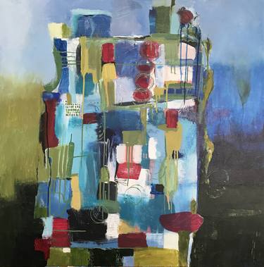 Original Abstract Expressionism Abstract Paintings by Susie Zol