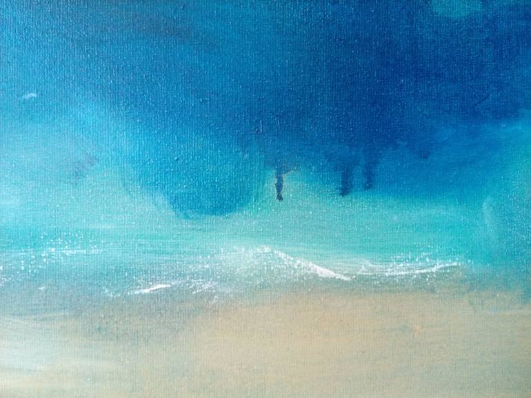 Original Expressionism Seascape Painting by Els van Egeraat