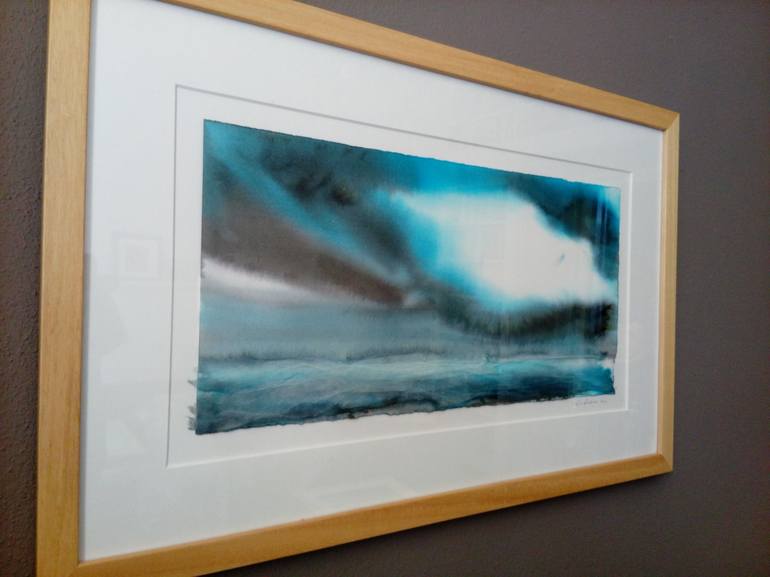 Original Expressionism Seascape Painting by Els van Egeraat