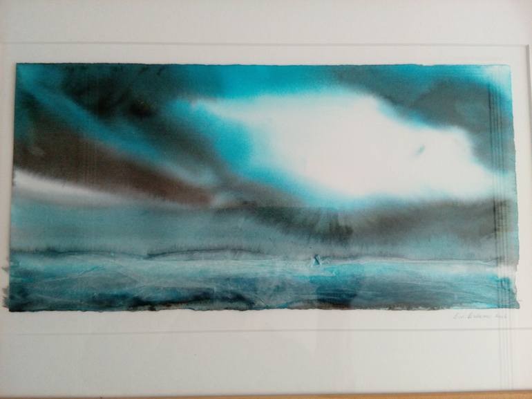 Original Expressionism Seascape Painting by Els van Egeraat