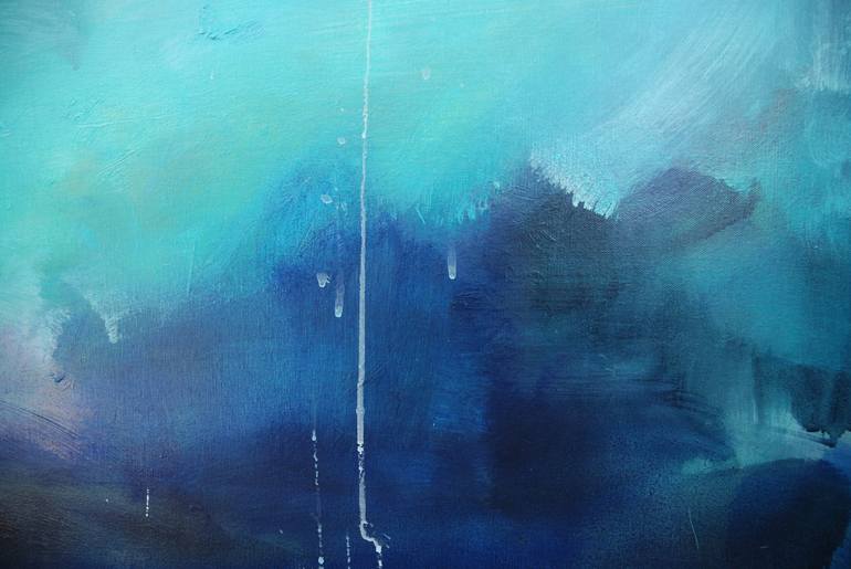 Original Abstract Expressionism Seascape Painting by Els van Egeraat