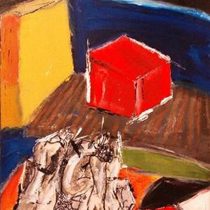 The Prayers (The Red Cube on Stage)