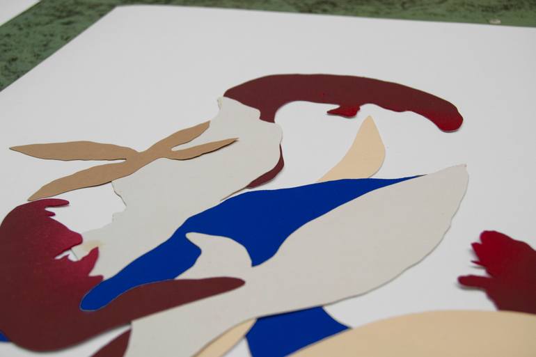 Original Conceptual Abstract Collage by David Molina-Molina