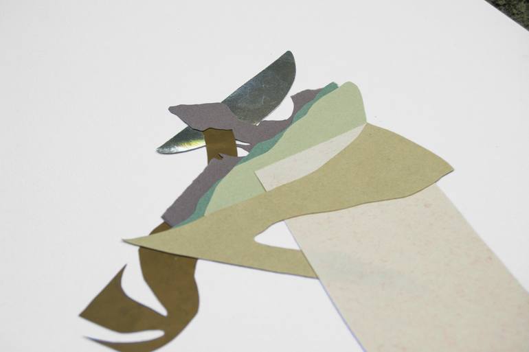 Original Conceptual Abstract Drawing by David Molina-Molina