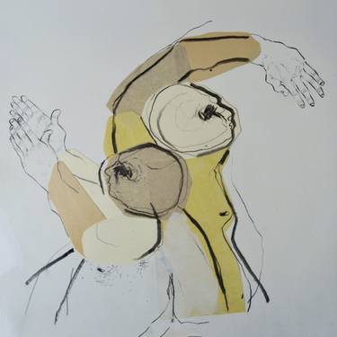 Original Figurative Portrait Drawings by David Molina-Molina