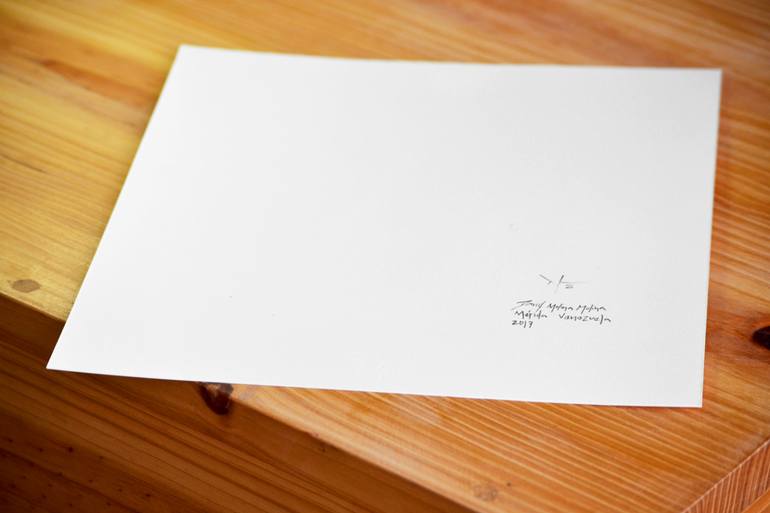 Original Conceptual People Drawing by David Molina-Molina