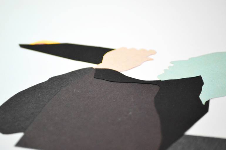 Original Conceptual People Drawing by David Molina-Molina