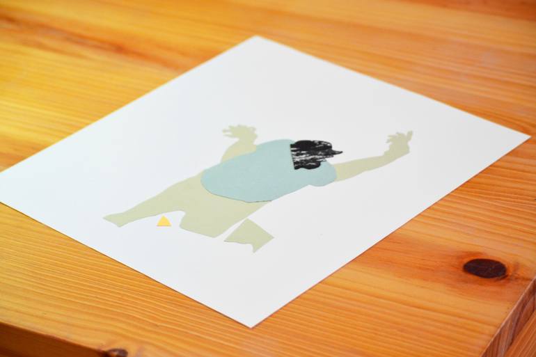 Original Conceptual People Drawing by David Molina-Molina