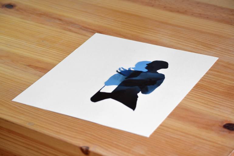Original Conceptual People Drawing by David Molina-Molina