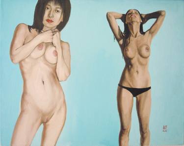 Print of Nude Paintings by Aleksander Peca