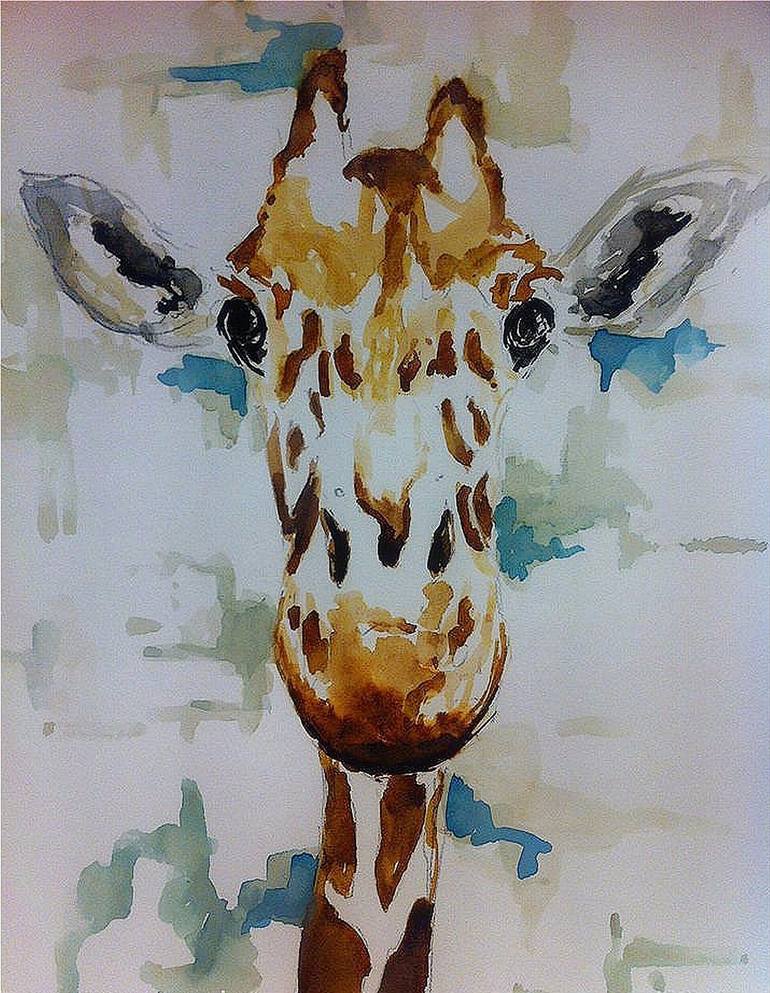 Original Fine Art Animal Painting by Richard Biro