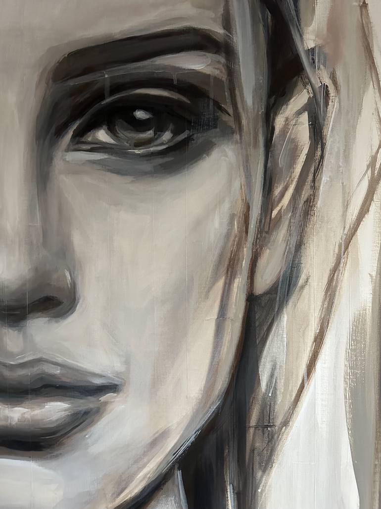 Original Abstract Women Painting by Hesther Van Doornum