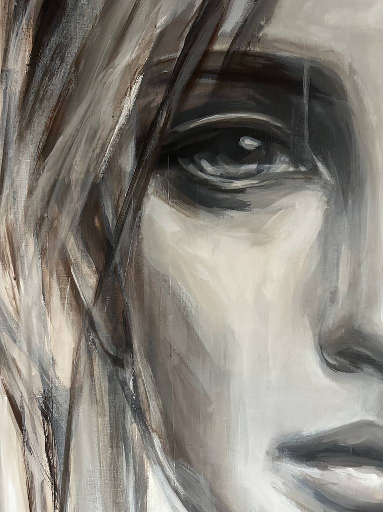 Original Abstract Women Painting by Hesther Van Doornum