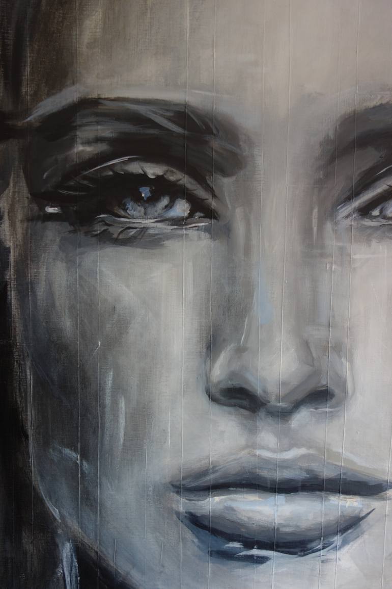 Original Abstract Women Painting by Hesther Van Doornum