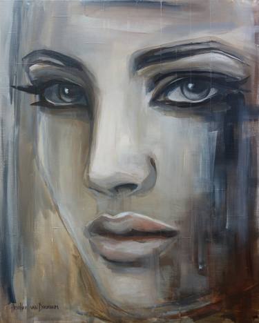 Original Portraiture Portrait Paintings by Hesther Van Doornum