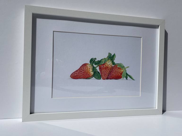 Original Photorealism Still Life Drawing by Marie-Noëlle Erasmus