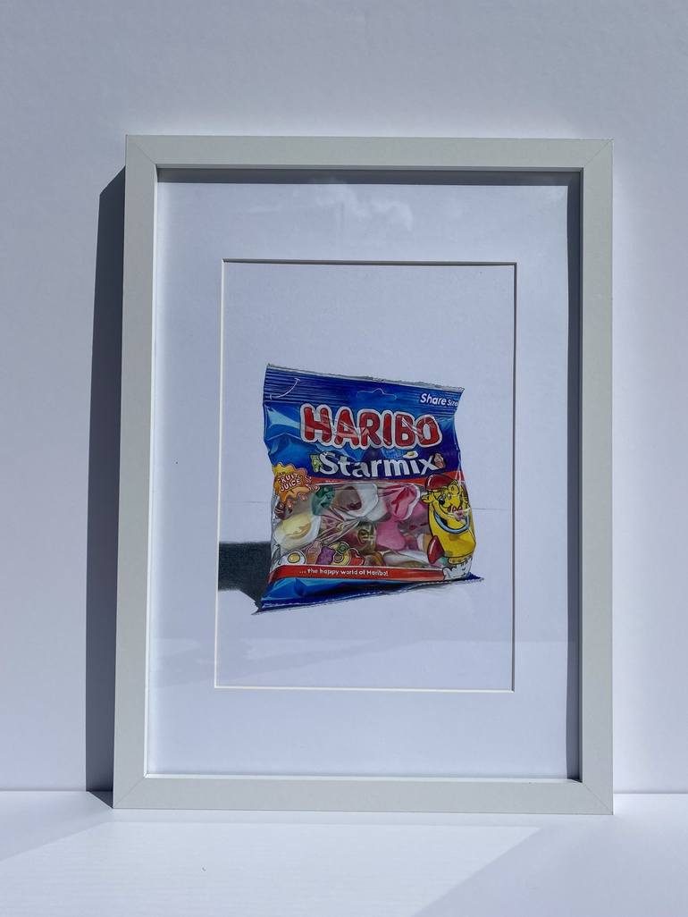 Original Photorealism Food & Drink Drawing by Marie-Noëlle Erasmus