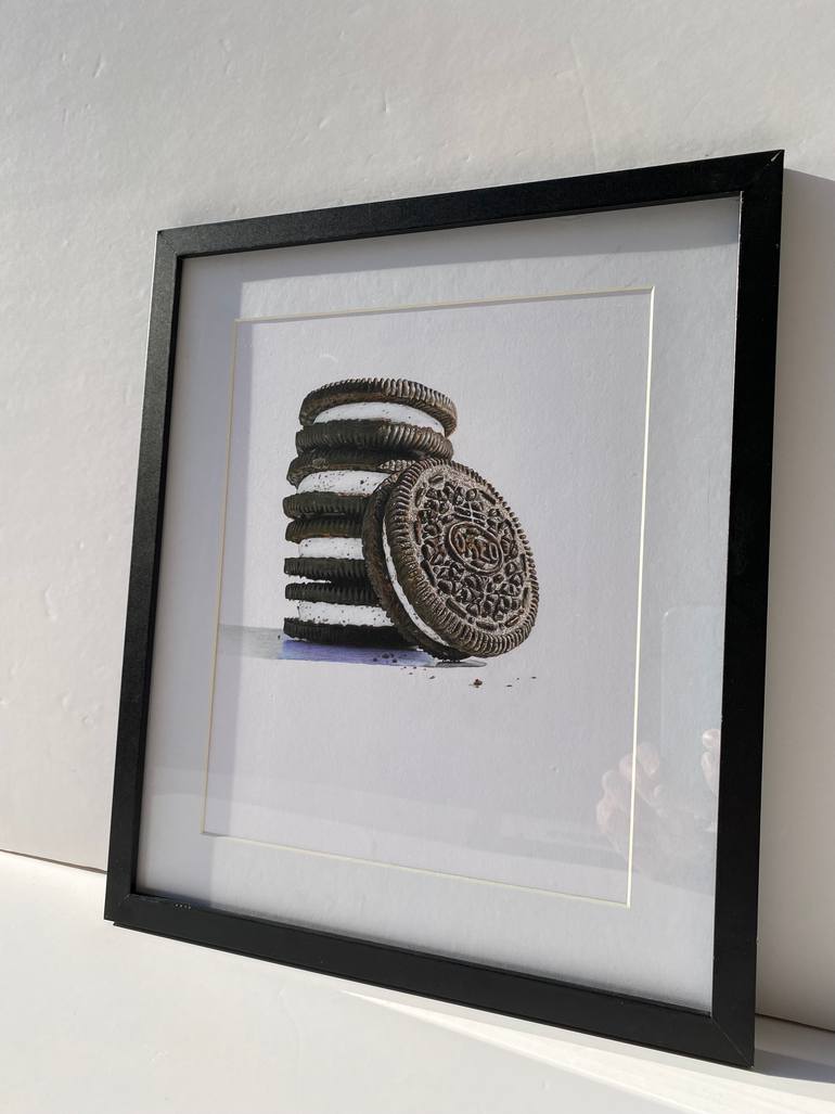 Original Photorealism Food & Drink Drawing by Marie-Noëlle Erasmus