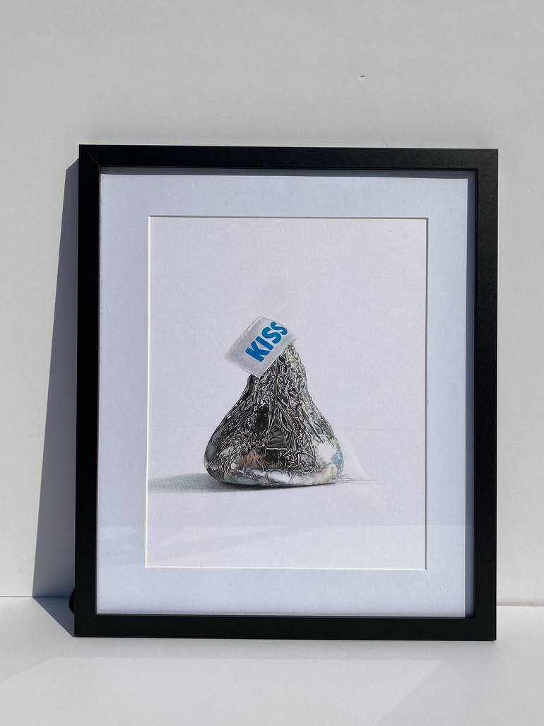 Original Photorealism Food & Drink Drawing by Marie-Noëlle Erasmus