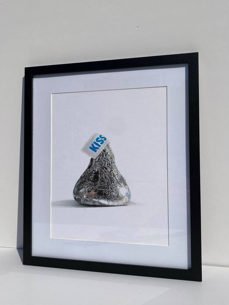 Original Photorealism Food & Drink Drawing by Marie-Noëlle Erasmus